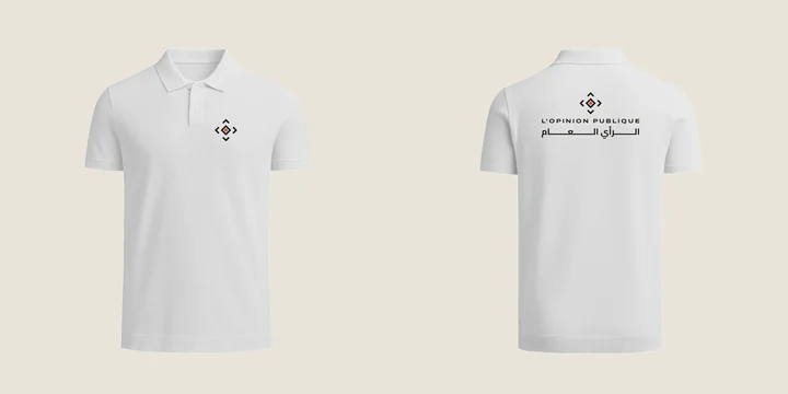 The Polo in white, front and back.